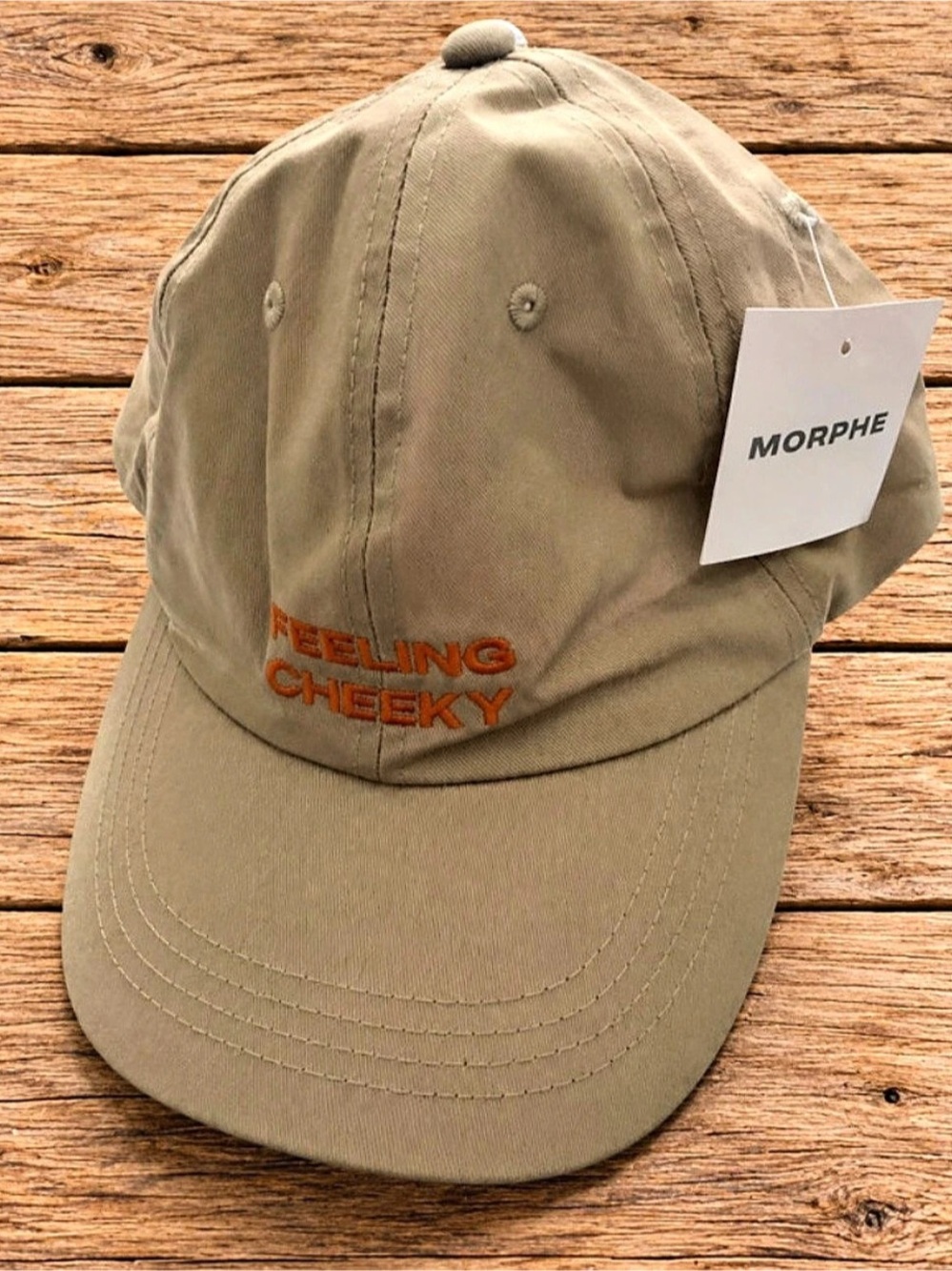 Morphe Feeling Cheeky Baseball Cap Brown